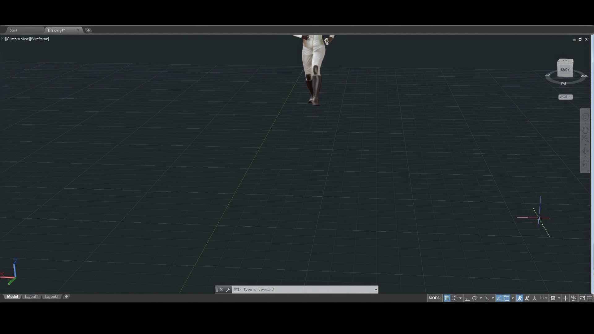 OccupyCAD, still dal machinima, Manuel Ghidini 2022
