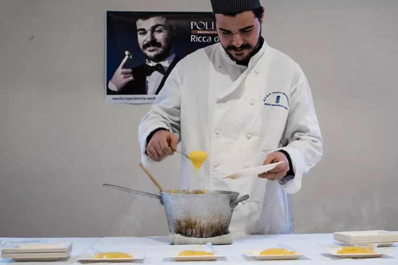 Degustazione di polenta bresciana al PCB, documentazione fotografica 1, Manuel Ghidini