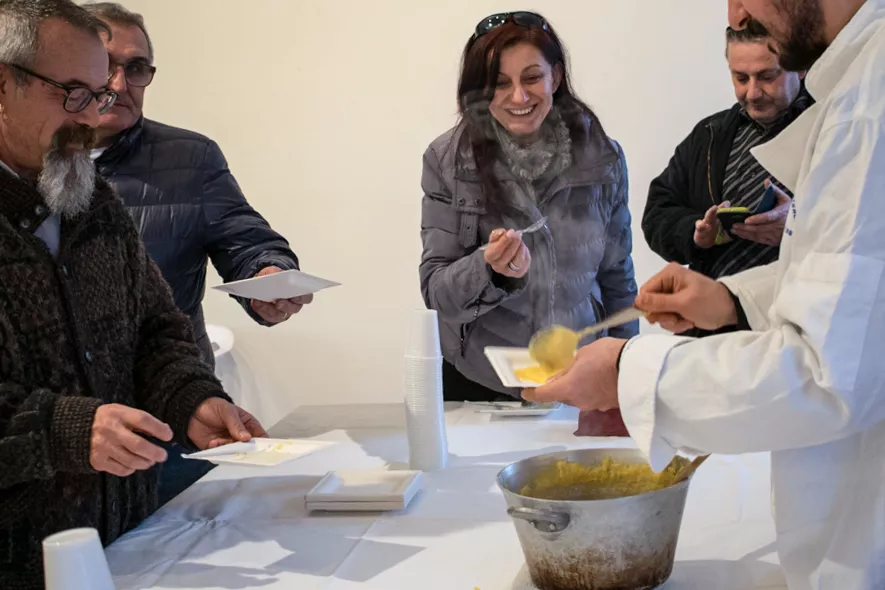 Degustazione di polenta bresciana al PCB, documentazione fotografica 5, Manuel Ghidini